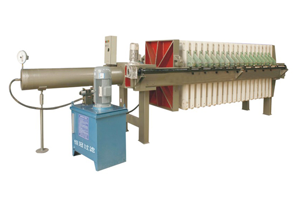 液壓一次性自動(dòng)拉開(kāi)壓濾機(jī)